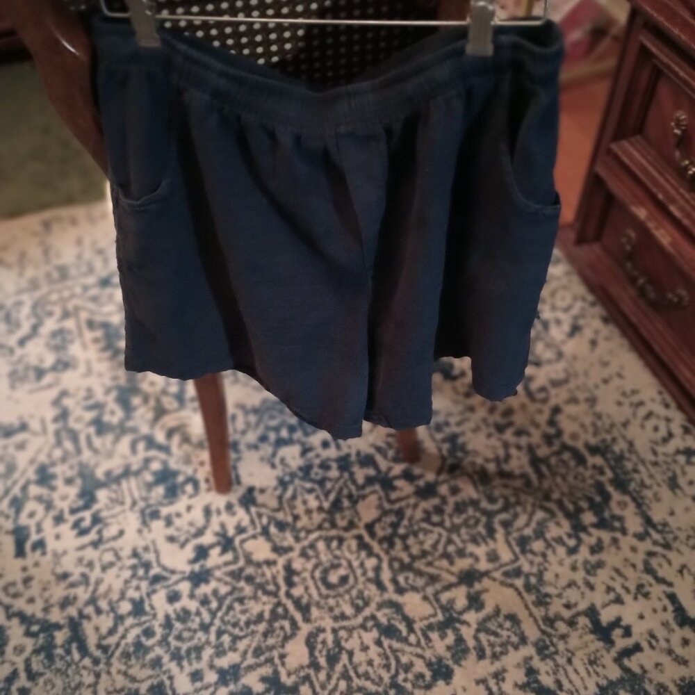 Northern Reflections dark blue shorts